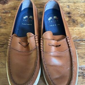 Cole Haan Men's Tan Leather Loafers